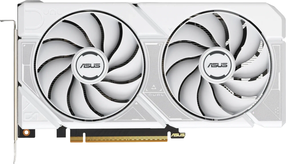 Видеокарта ASUS GeForce DUAL RTX5060 White OC Edition, 8GB GDDR7 HDMI 3xDP DUAL-RTX5060-O8G-WHITE