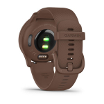 Часы Garmin Vivomove Sport цвета кокоса, золотистый безель, с силиконовым ремешком, 010-02566-02