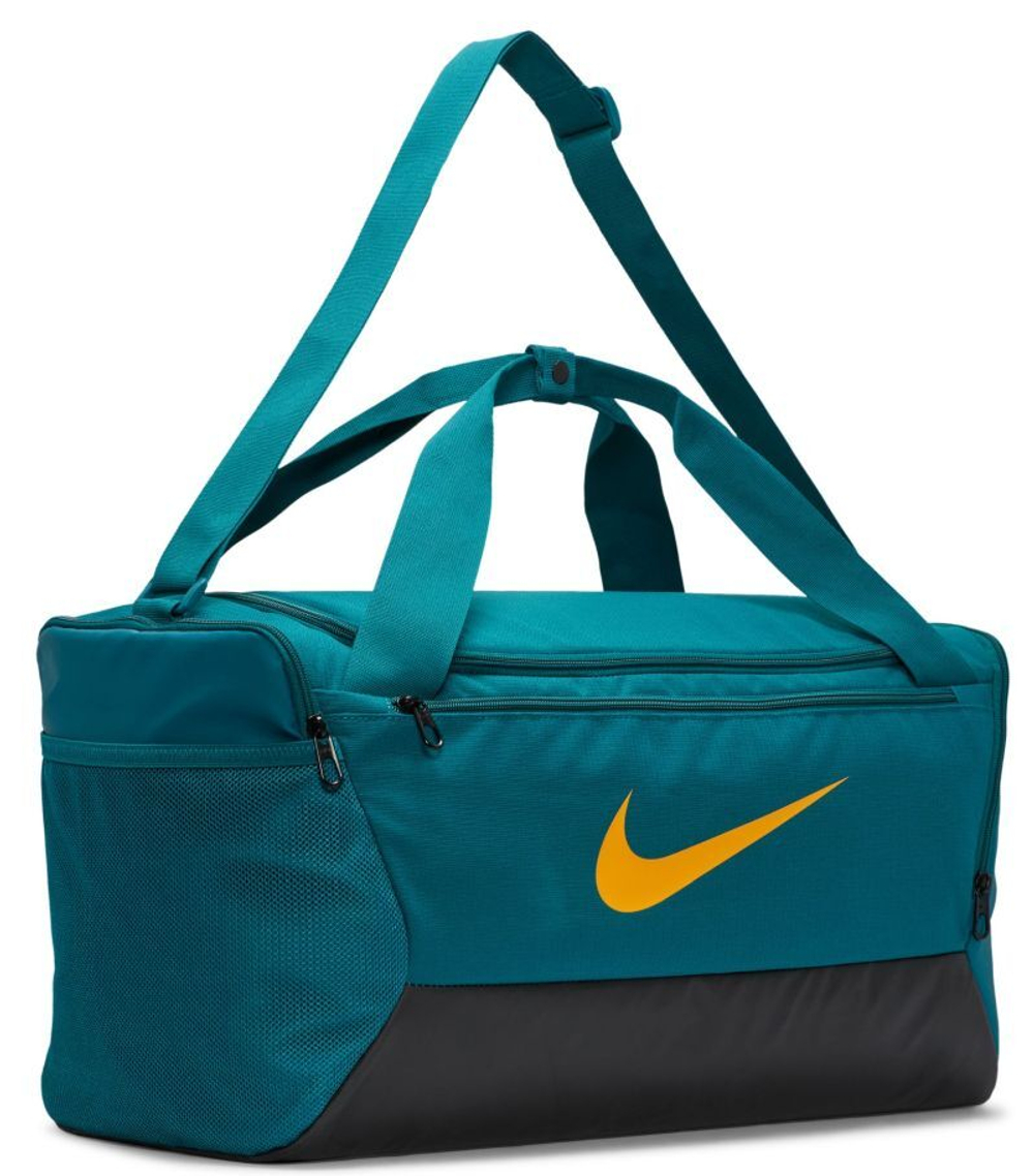 Сумка спортивная Nike Brasilia 9.5 Training Duffel Bag - geode teal/black/sundial