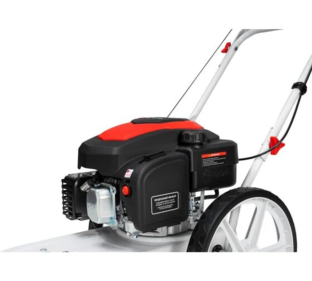 Триммер колесный бензиновый KATANA KL-3800A PRO Ширина захвата - 56 см, Несамоходный Мощность 5,5 л.с., Леска 4х4 мм (MBK0027834)