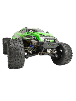Радиоуправляемый монстр Remo Hobby (зеленый) 4WD 2.4G 1/14 RTR
