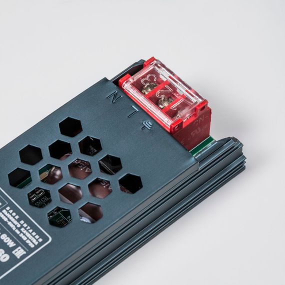 Тросовая система 5м и блок питания на 60W (max мощность ленты 11W/метр) Corda Lightstar (418005+418990+424060) 60CORDA5