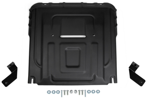 Защита картера и КПП АвтоБроня для Haval Jolion (V - 1.5Т) РКПП FWD (кроме комплектации Comfort) 2021-н.в., сталь 1.5 мм, с крепежом, штампованная, 111.09421.1