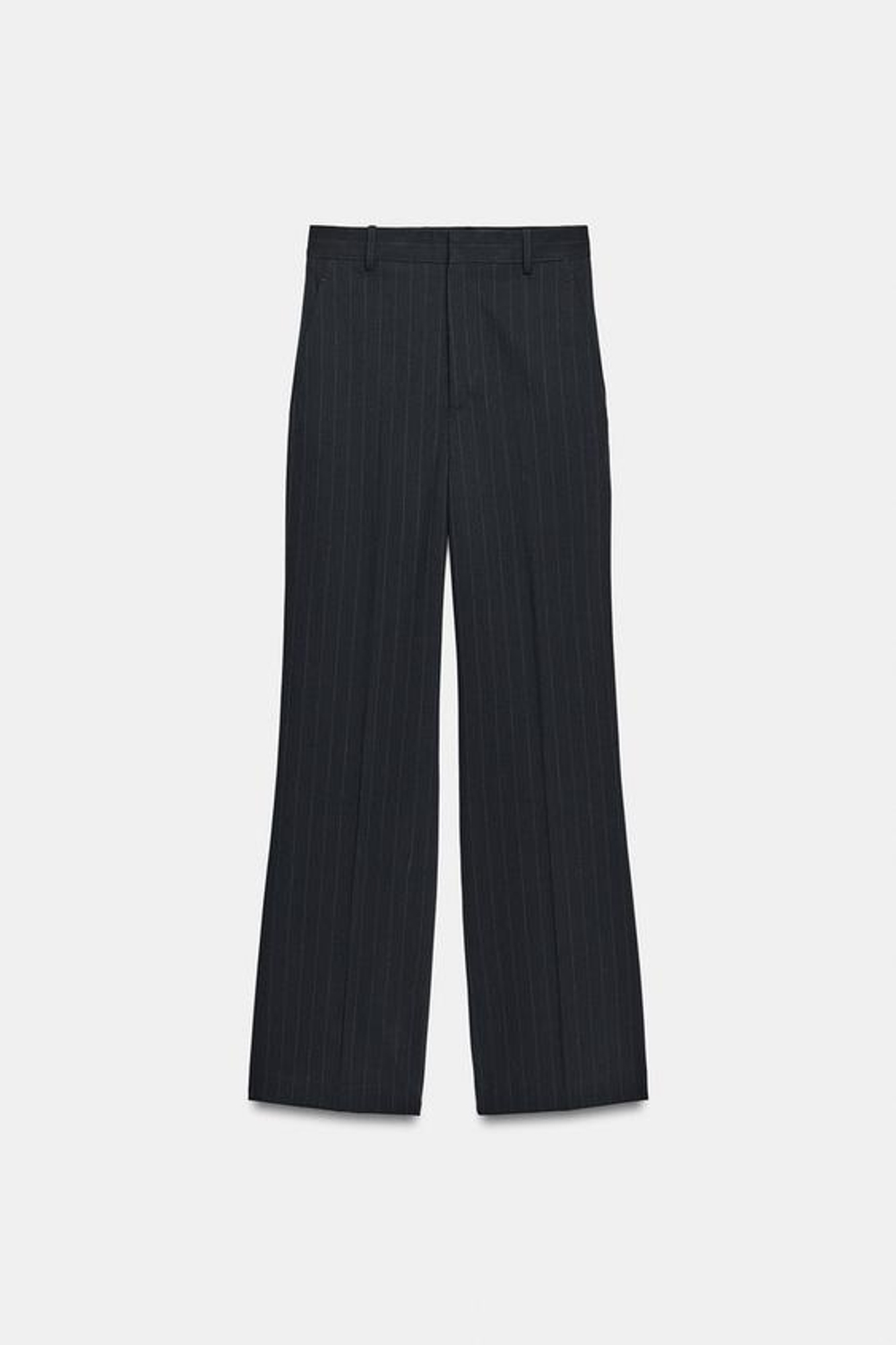 ZARA БРЮКИ С ВЫСОКОЙ ПОСАДКОЙ В ПОЛОСКУ — ZW COLLECTION, ПОЛОСКИ