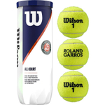 Мячи для тенниса для всех покрытий WILSON ROLAND GARROS ALL COURT