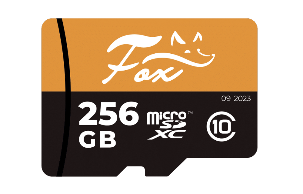 Карта памяти FOX 256 GB micro SDXC 10