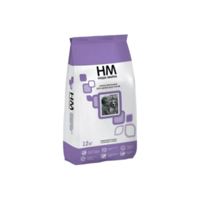 Корм для собак сухой полнорационный корм Наша Марка, Гипоаллергенный, для щенков всех пород, с ягненком и рисом, 12 кг