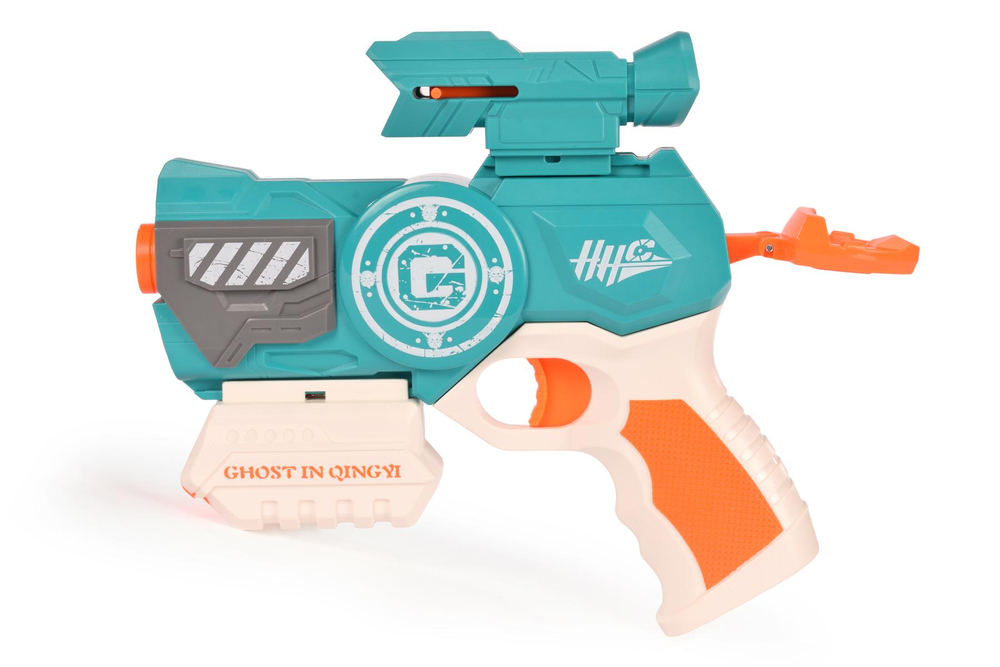 Пистолет с мягк.пулями, коробка 8004A