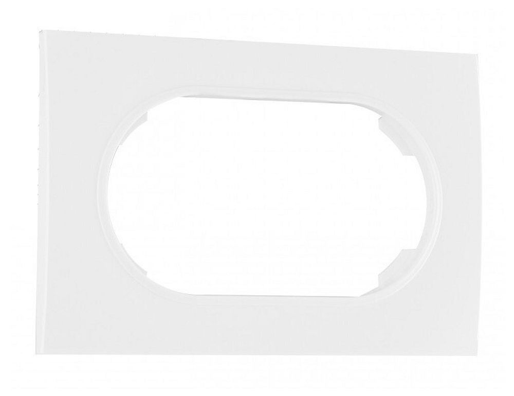 Рамка для двойной розетки Arte Milano am-502.04 502.04-double.white