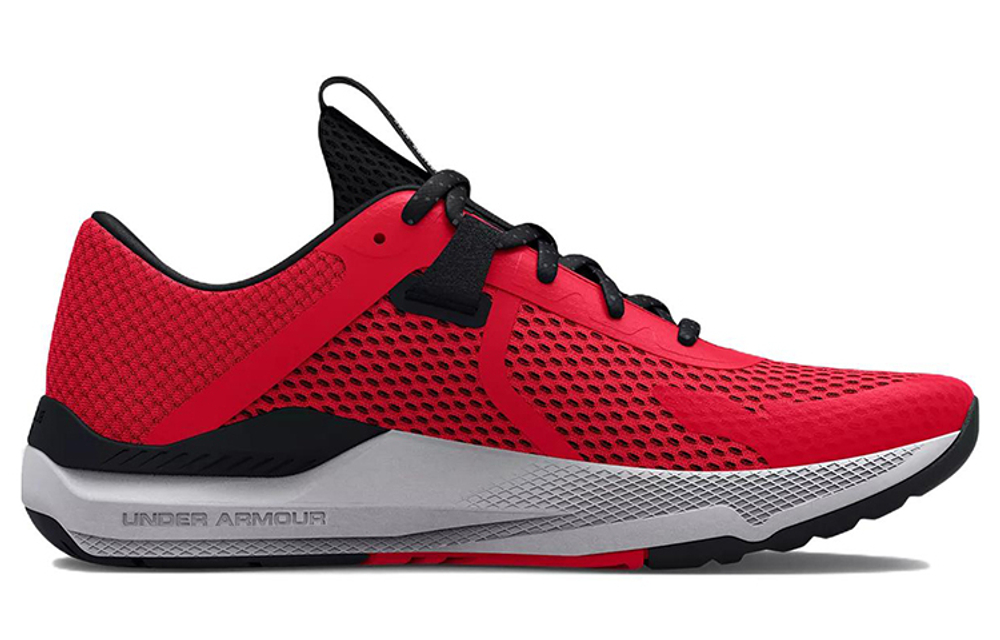 Under Armour Project Rock Bsr 2 low-cut training shoes for men and women the same style red and black