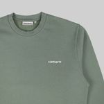  Толстовка мужская Carhartt WIP Script Embroidery Sweatshirt артикул:I033657_park - купить в магазине Дайс