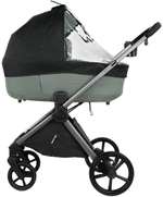 Детская коляска Pituso Teffy 3 в 1 с автокреслом Baesa Black Sage Green/Graphite