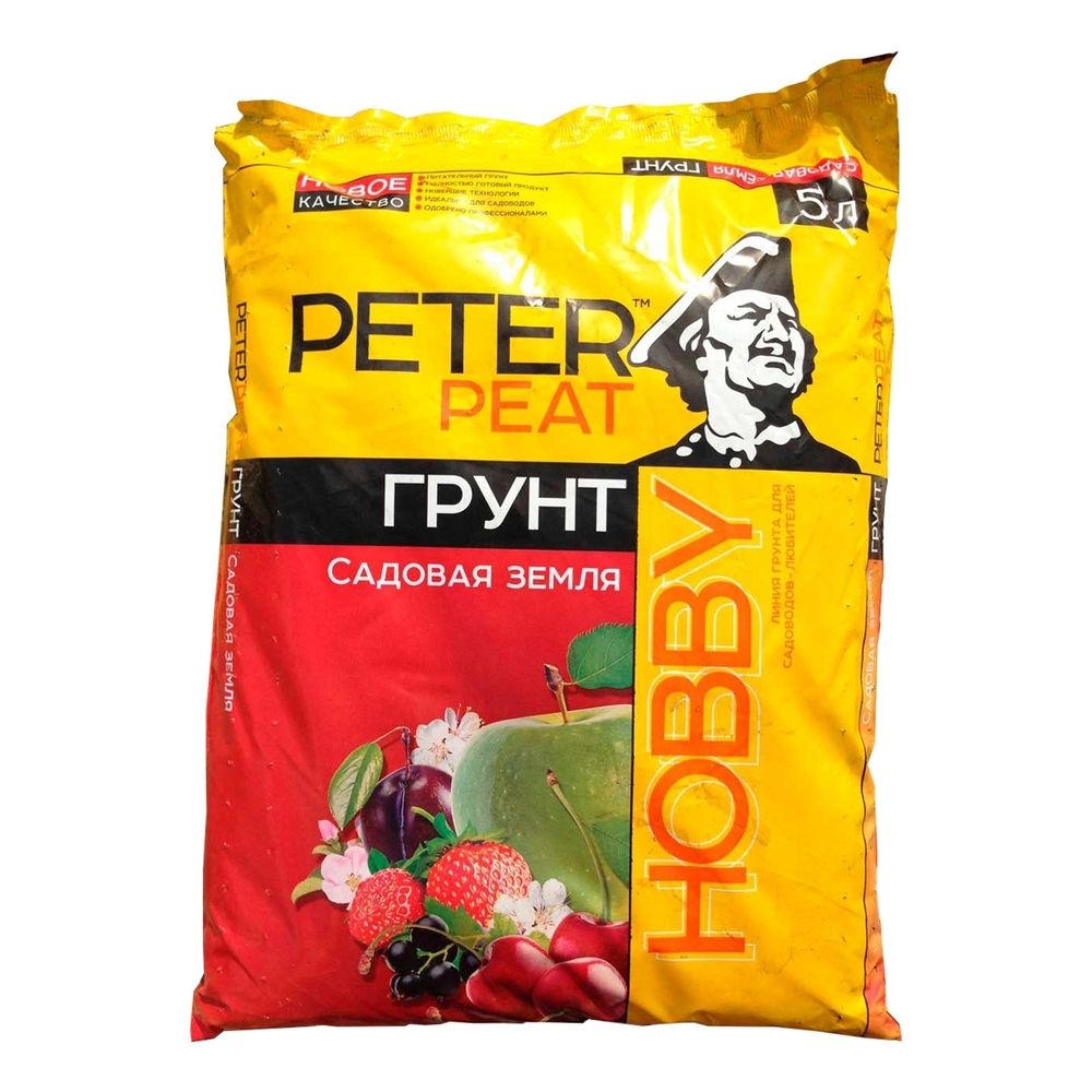 ГРУНТ PETER PEAT HOBBY САДОВАЯ ЗЕМЛЯ 5Л