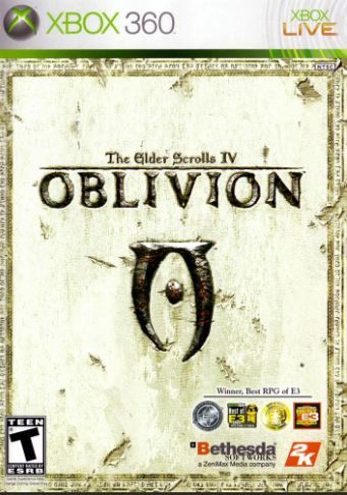 The Elder Scrolls IV: Oblivion.  Xbox 360 Б\У