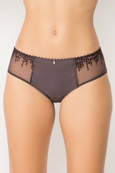 Трусы-шорты Jane с полупрозрачными вставками по бокам (Размер: 48) (Цвет: фиолетовый)