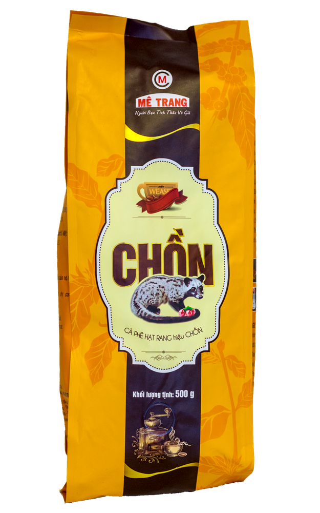 Кофе Me Trang Weasel Chon Kopi Luwak зерновой 500 гр