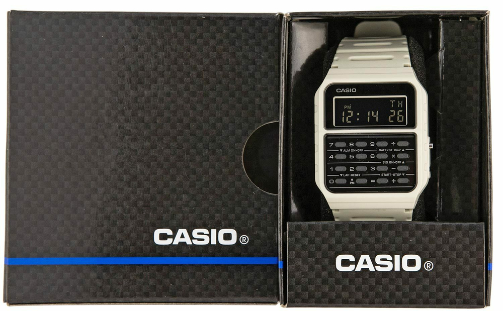 Японские наручные часы Casio Vintage CA-53WF-8BEF с хронографом