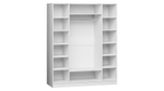 Шкаф-купе PAX HASVIK IKEA (белый)  240*50*240