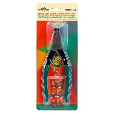 Съемник внутрених стопорных колец изогнутый 90грд. (глубина-56мм, для суппортов), в блистере Forsland Forsland-9U0102