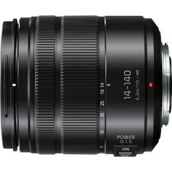 Объектив Panasonic 14-140mm f/3.5-5.6 II Lumix G Vario Aspherical Power (H-FSA14140), черный