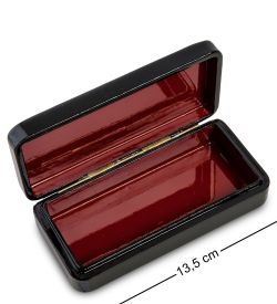 Народные промыслы ШК-55/ 61 Шкатулка «Москва Кремль» Левин