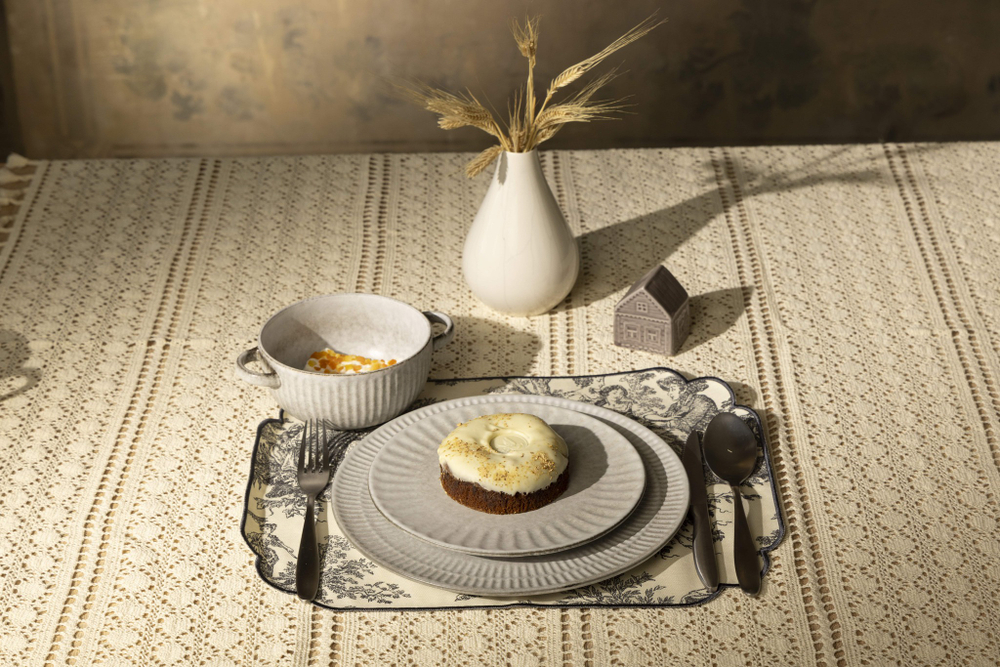 Тарелка плоская 27см Дымов Керамика Ритм