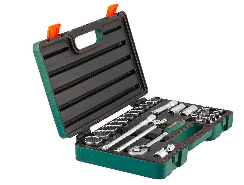 S68H4127S Набор головок торцевых 1/2"DR Super Tech, 27 предметов