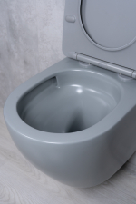 Унитаз подвесной Tornado Gid Tr2122TF-Lgm 62259Y серый матовый 49x36x36