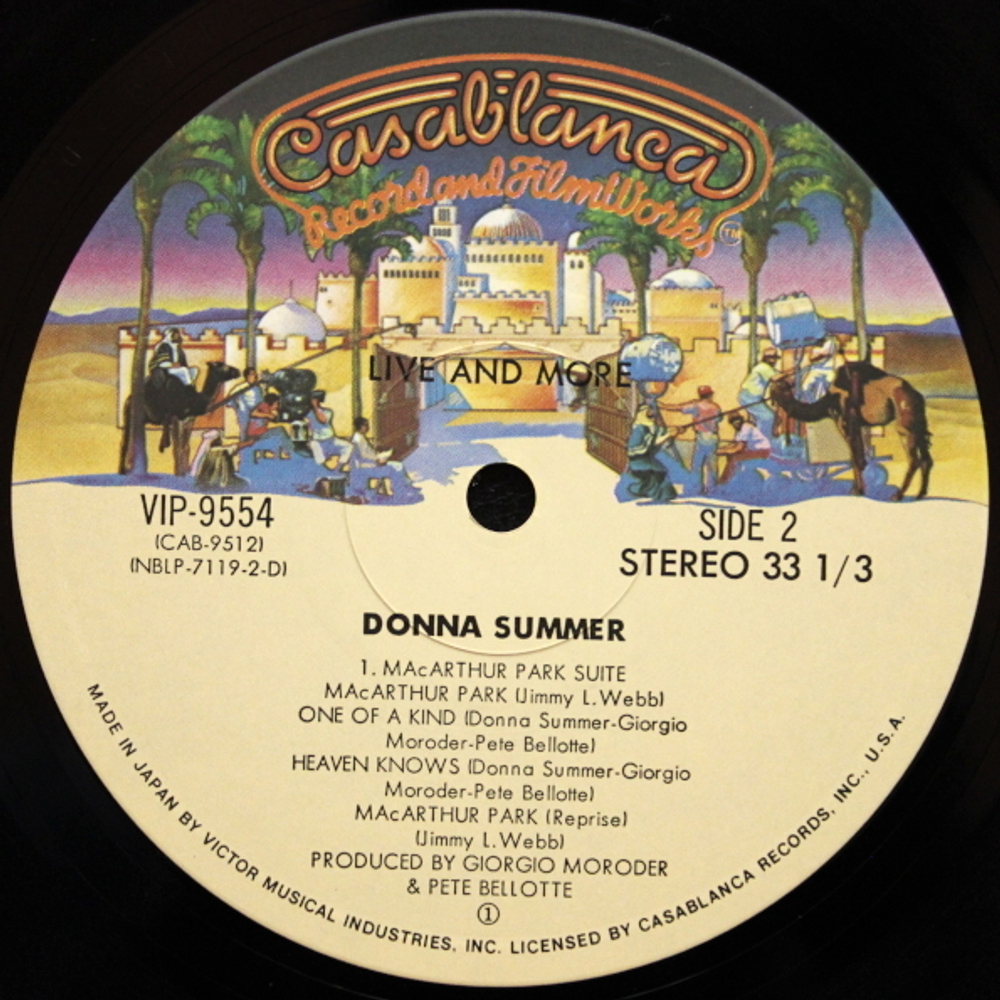 Donna Summer / Live And More (2LP)