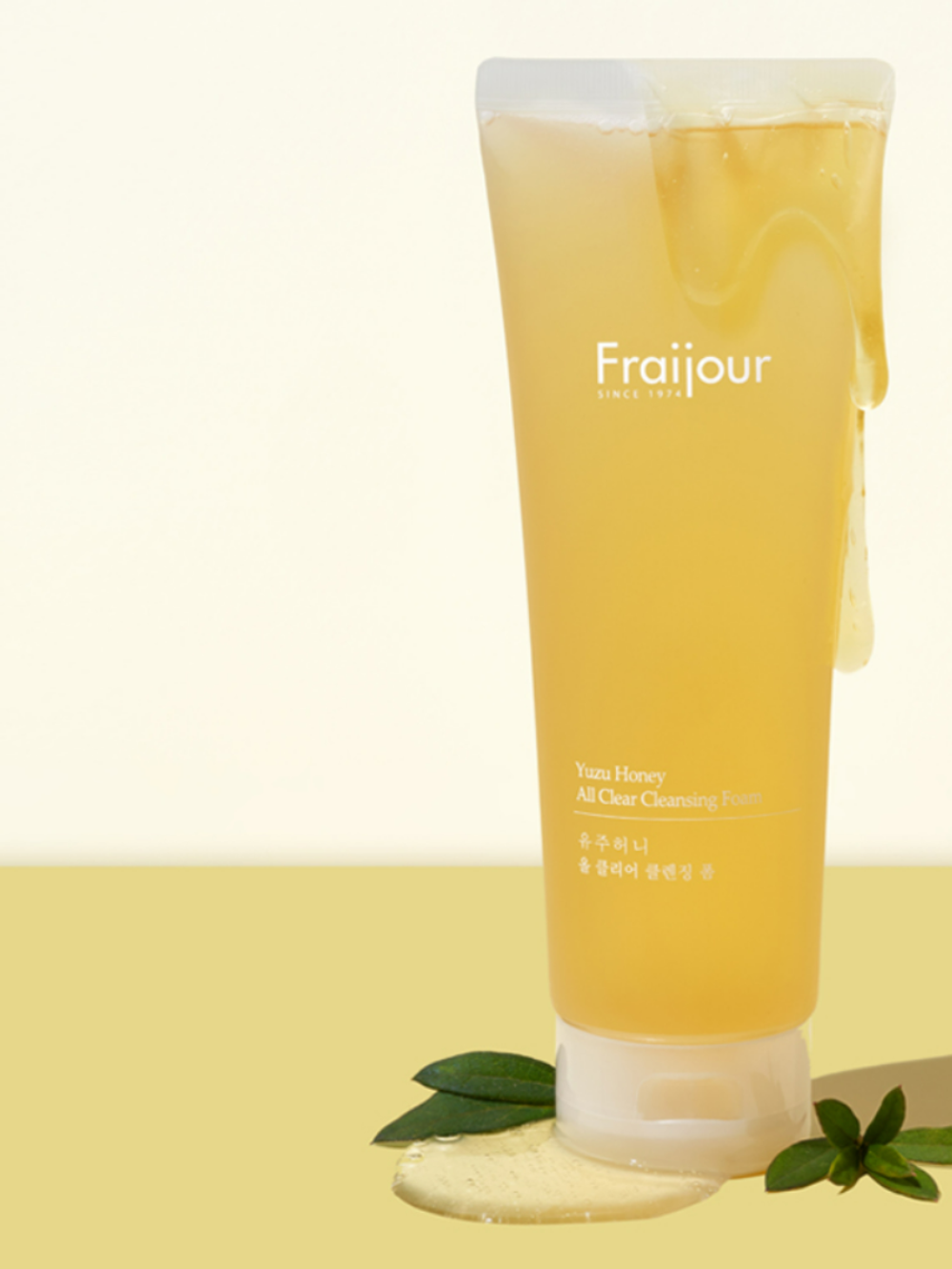 Мягкая пенка для умывания с прополисом и экстрактом юдзу Fraijour Yuzu Honey All Clear Cleansing Foam, 250 мл