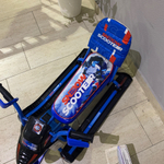 Снегокат "Snowpatrol" c гонщиком голубой (СНД2/Г)