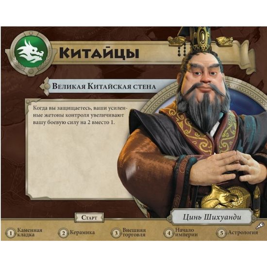 Настольная игра Цивилизация: Терра Инкогнита