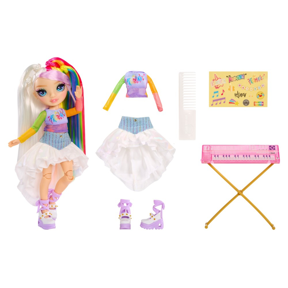 Rainbow High Junior - Модная кукла Amaya (Радужная) Rock Band 565772