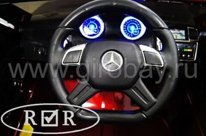 Детский электромобиль River Toys Mercedes-Benz GL63 красный