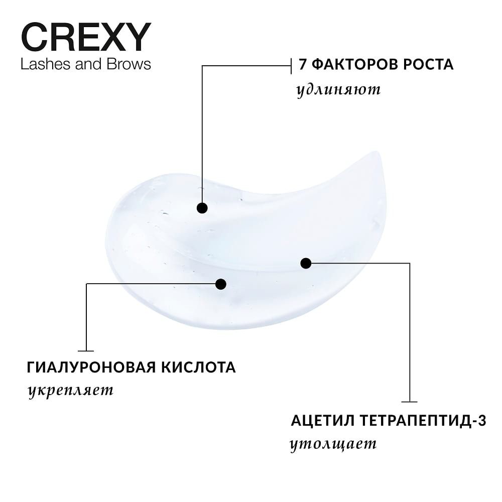 LABO CREXY LASHES AND BROWS Гель для стимуляции роста ресниц и бровей 8 мл