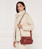 Кожаная сумка-мессенджер Coccinelle - красный(E1 RFF 15 02 01)