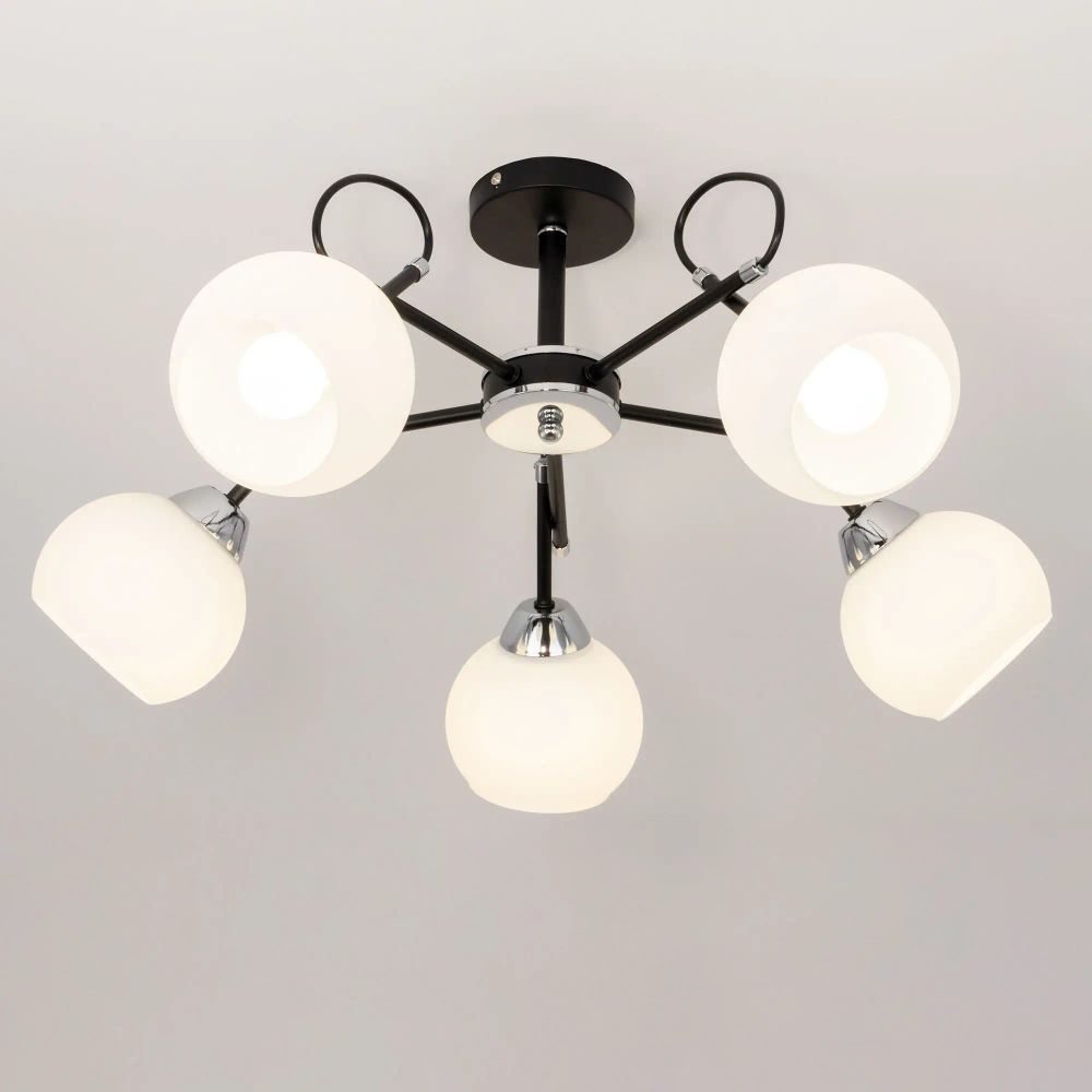 Citilux Стивен CL141251 Люстра потолочная Чёрная