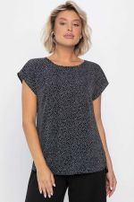 Блуза Милена (черная) Б14303-8М LT Collection