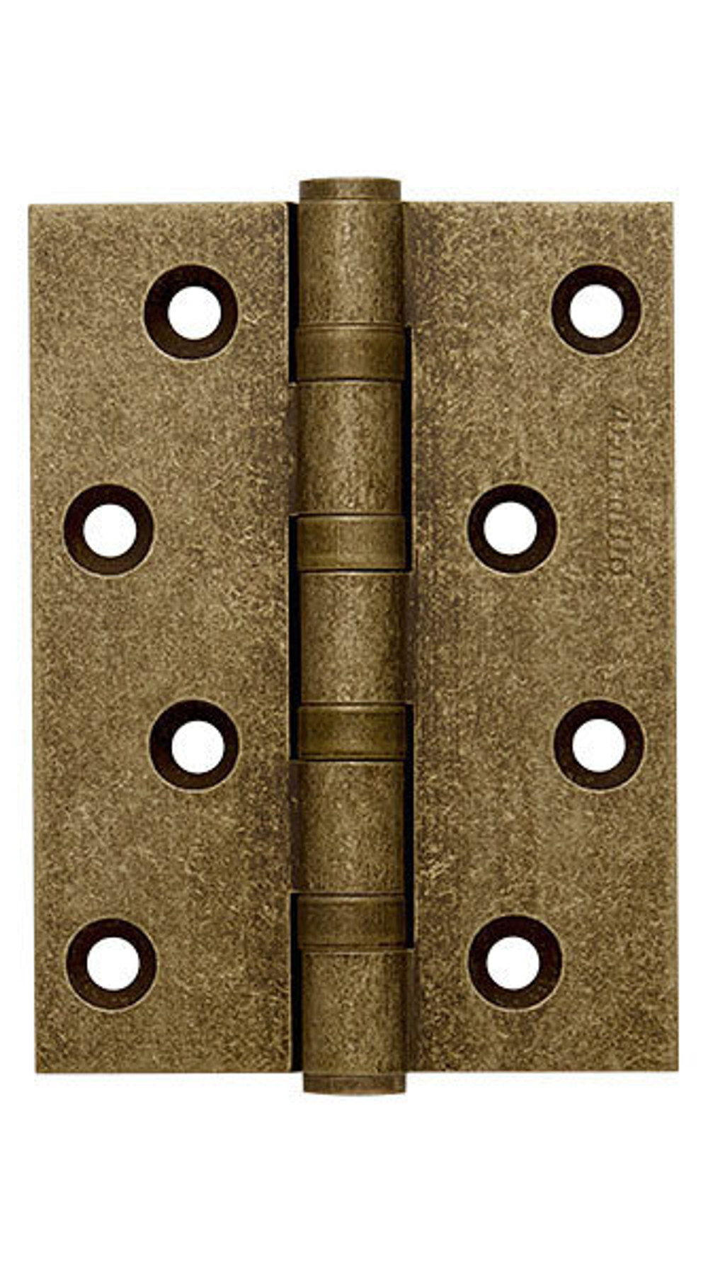 [ТОВАРА НЕТ В НАЛИЧИИ] Петля стальная врезная Армадилло 500-C4 100x75x3 OB BOX, цвет бронза античная (гарантия - 5 лет)