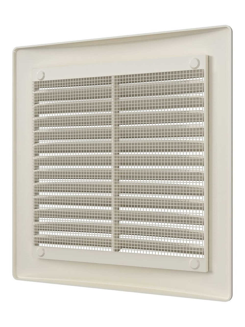 Решетка вентиляционная РЦ сетка 150х150 пластик Ivory ERA
