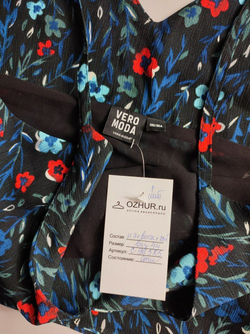 Топ Vero Moda с цветами летний 44 размер