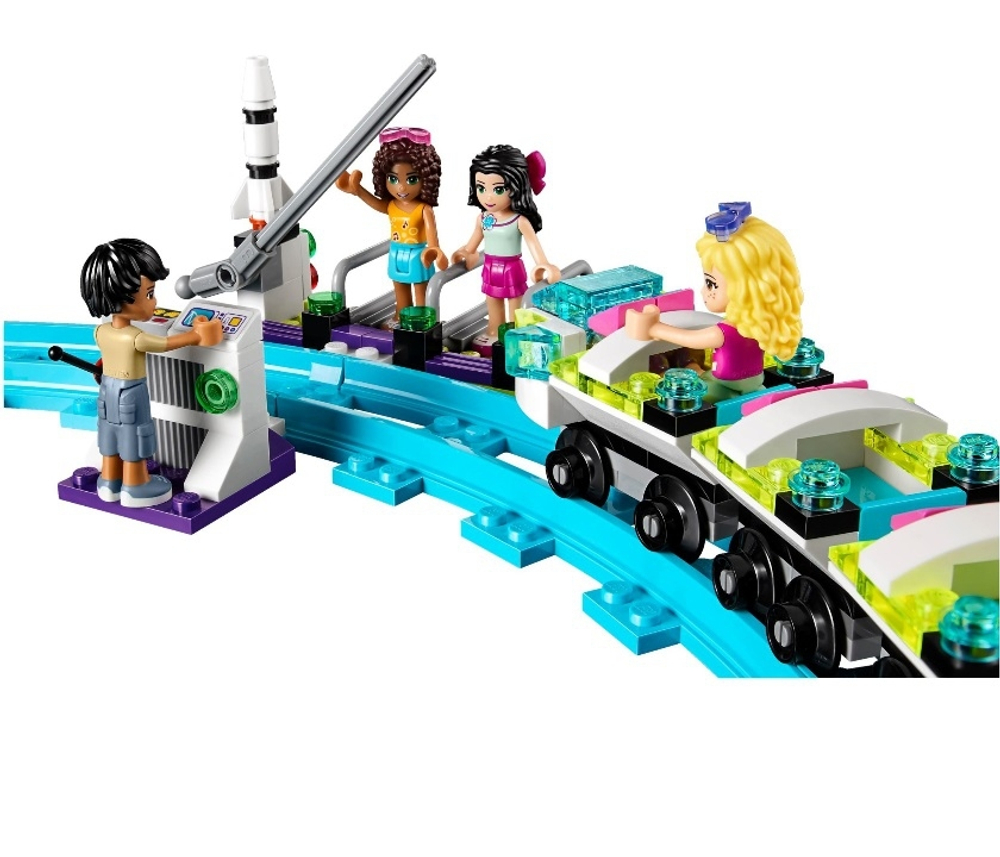 LEGO Friends: Американские горки в парке развлечений 41130 — Amusement Park Roller Coaster — Лего Друзья Продружки Френдз