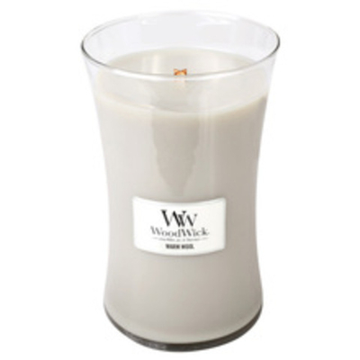 WoodWick Warm Wool Vase (warm wool) - Scented candle 85.0g