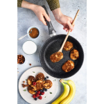 Сковорода алюминий, 24 см, антипригарное покрытие, Нева Металл Посуда, Байкал, 2524