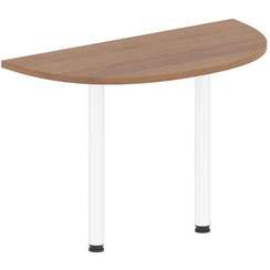 Брифинг-приставка к столам Континент СФ253 орех 1200x600x750