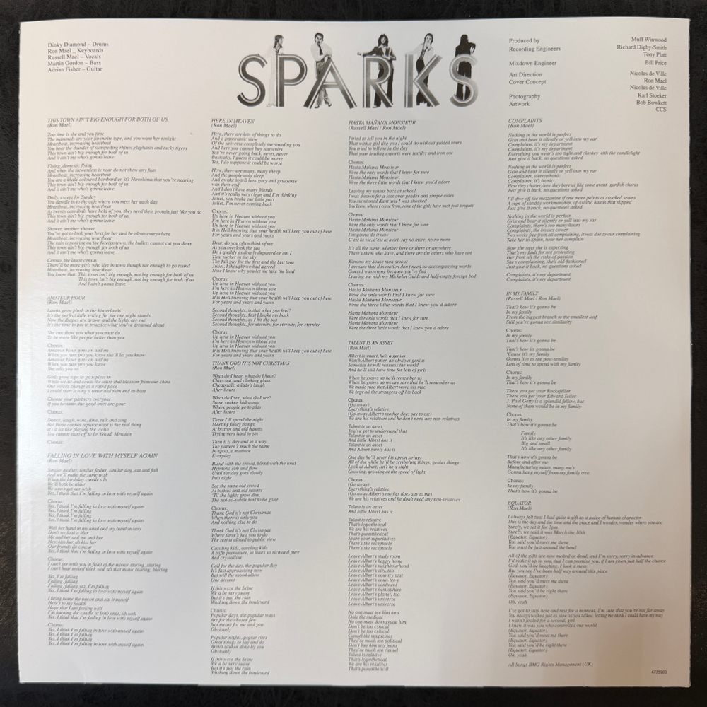Sparks ‎– Kimono My House (Европа 2017г.) Т