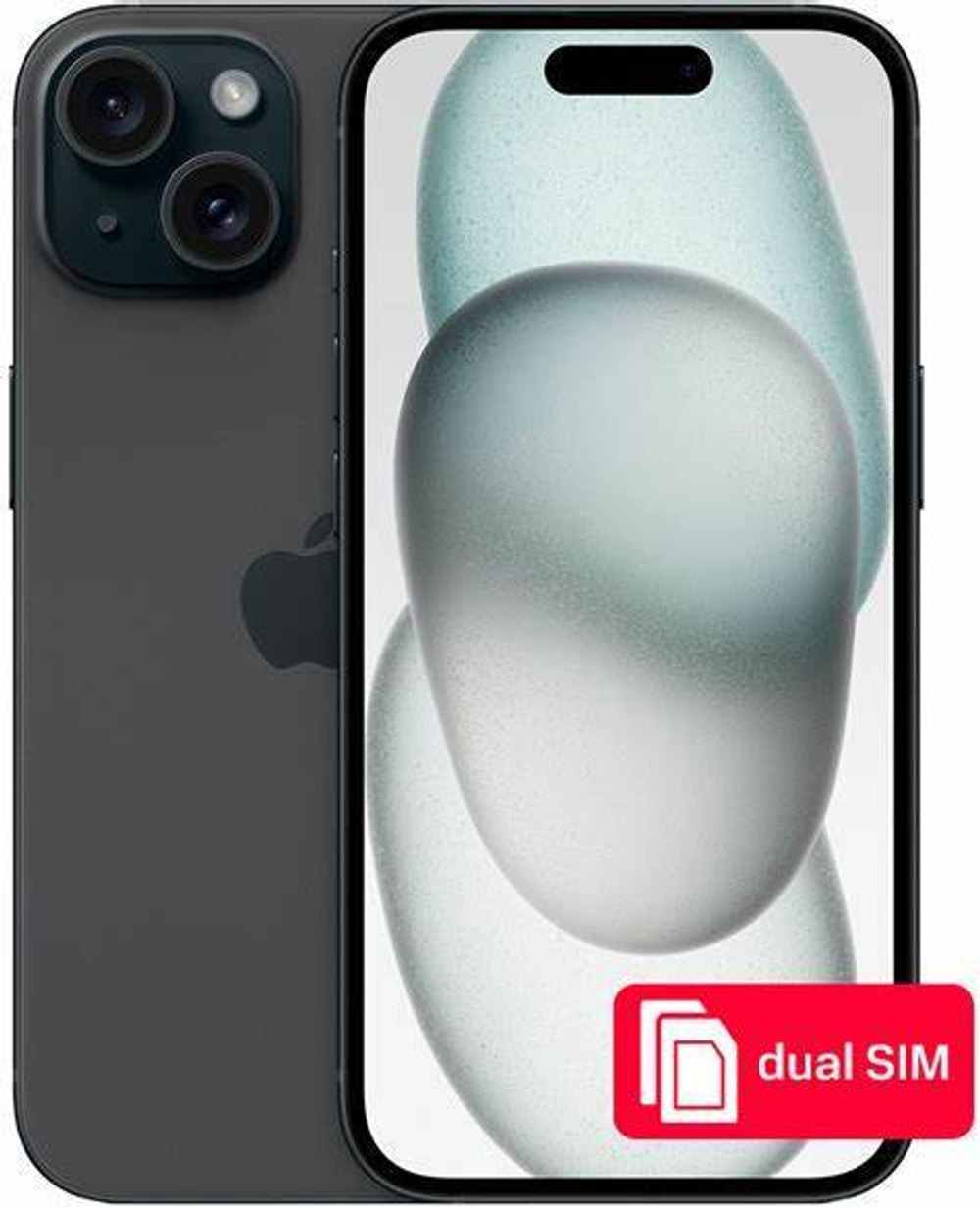 Смартфон Apple iPhone 15 256 ГБ черный