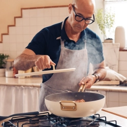 GreenPan Сковорода Stanley Tucci™ 33 см + крышка Off White EAN 4894871039322
