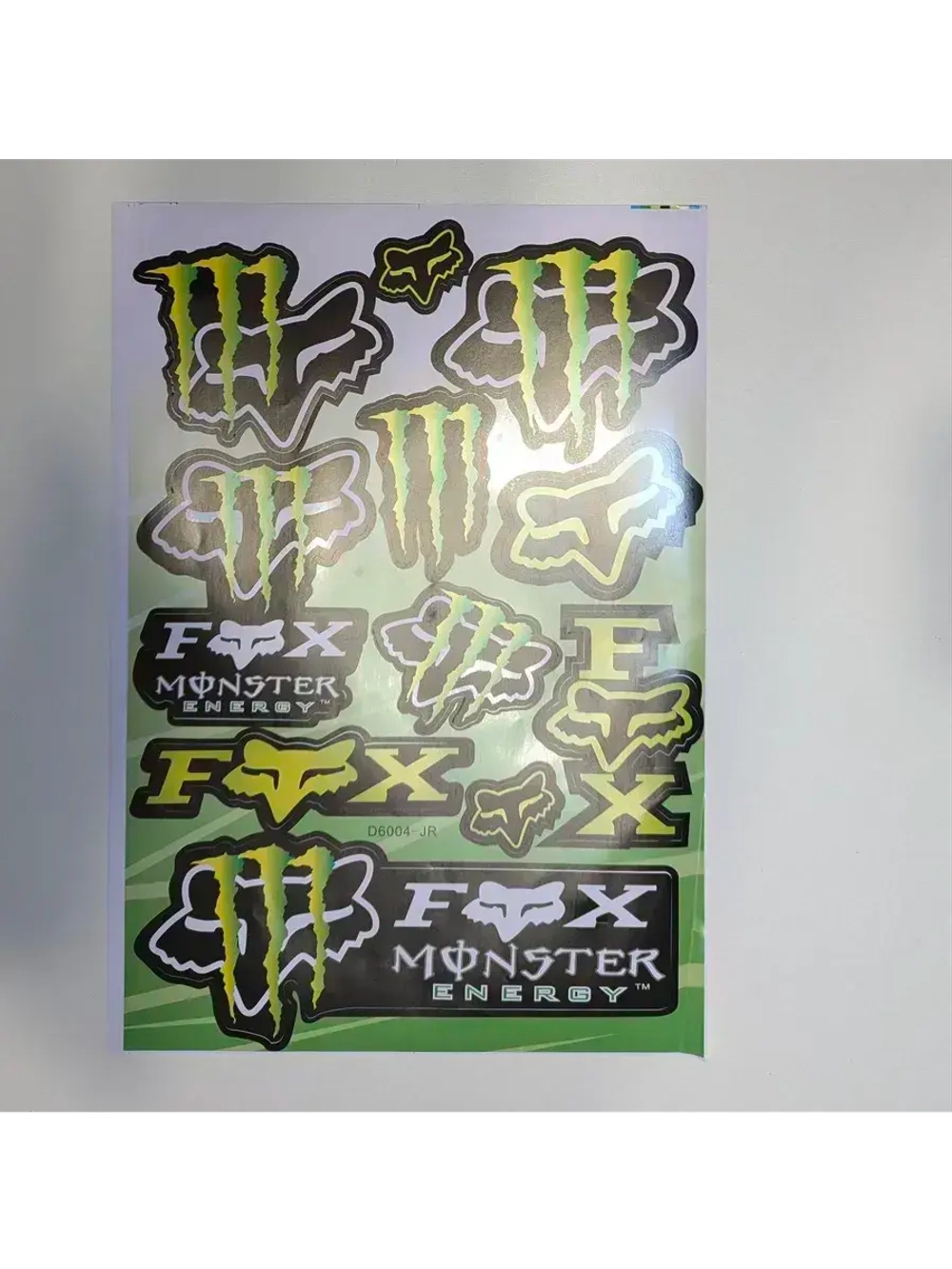 Лист наклеек для стикербомбинга