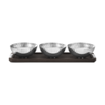 Поднос с блюдцами GEORGE JENSEN коллекция Bernadotte